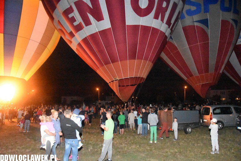 Nocna gala balonowa we Włocławku
