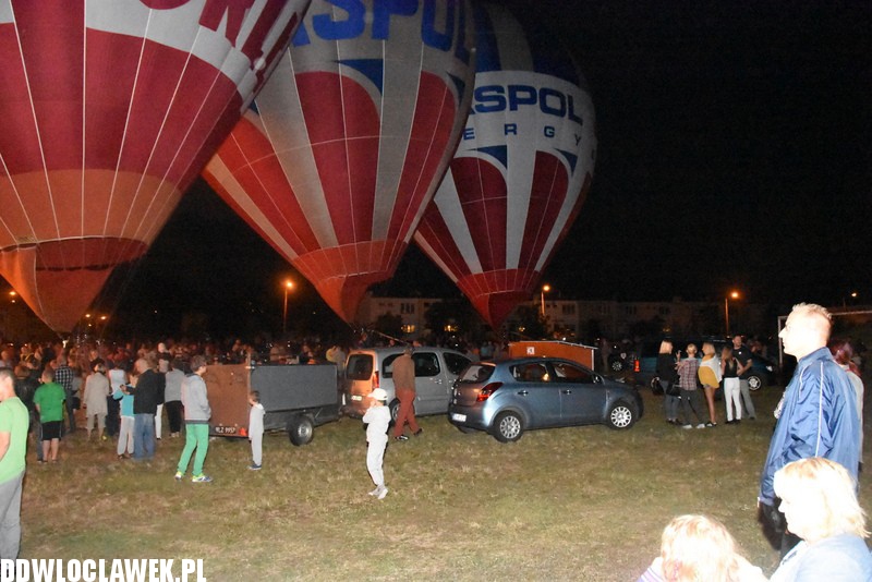 Nocna gala balonowa we Włocławku