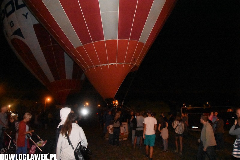Nocna gala balonowa we Włocławku