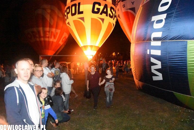 Nocna gala balonowa we Włocławku