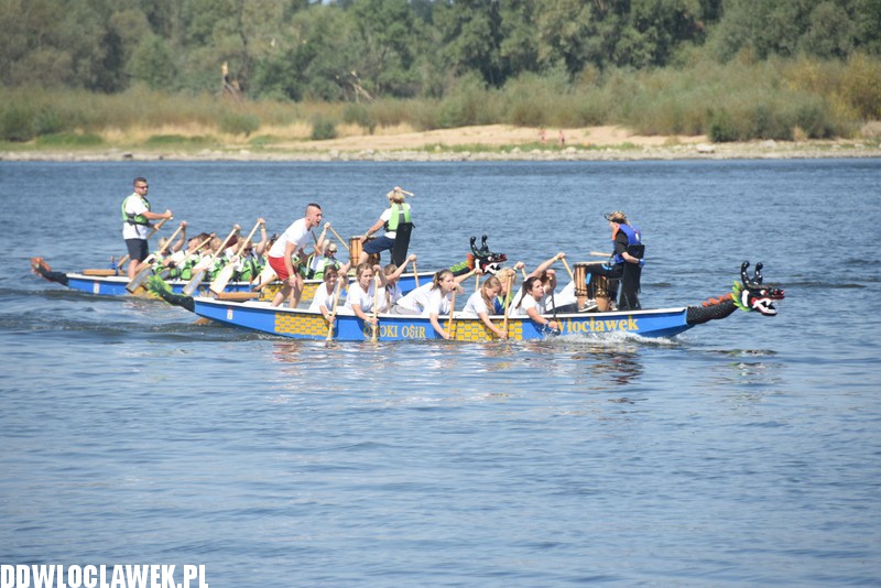 II Festiwal smoczych łodzi we Włocławku