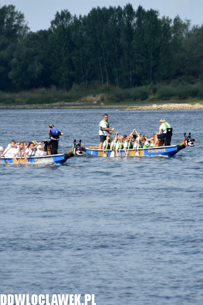 II Festiwal smoczych łodzi we Włocławku