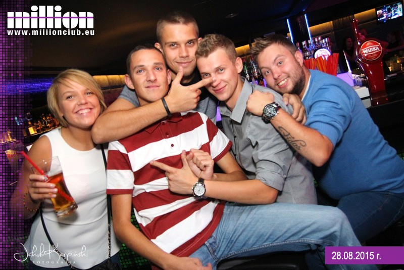 Piątek 28.08 Million Club