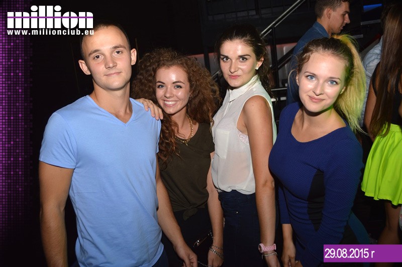 Sobota 29.08 Million Club