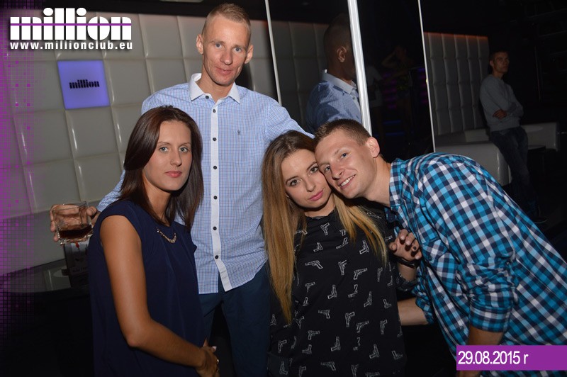 Sobota 29.08 Million Club