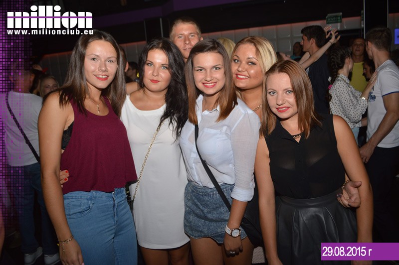Sobota 29.08 Million Club