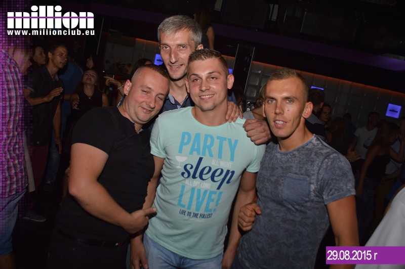 Sobota 29.08 Million Club