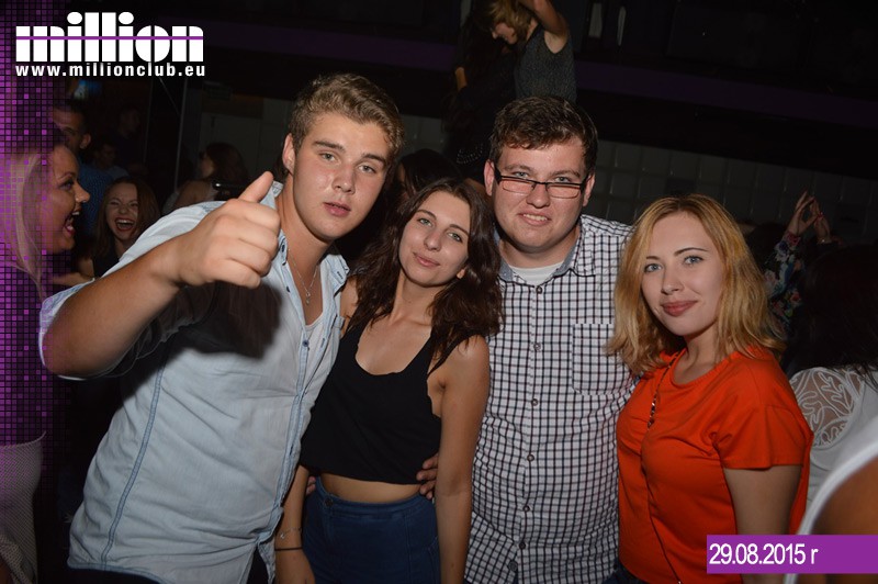 Sobota 29.08 Million Club