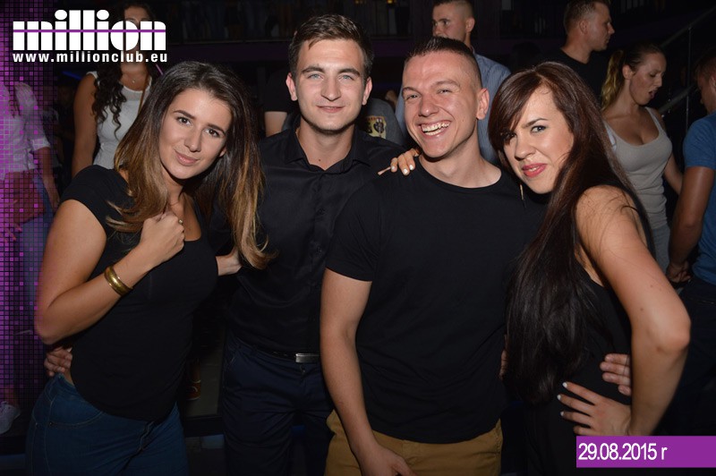 Sobota 29.08 Million Club
