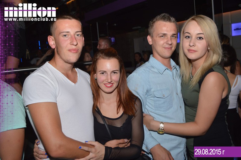 Sobota 29.08 Million Club