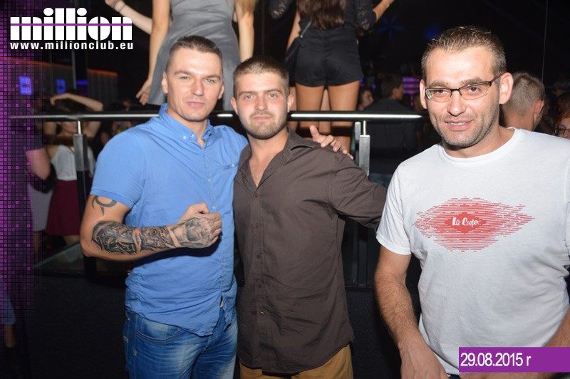 Sobota 29.08 Million Club