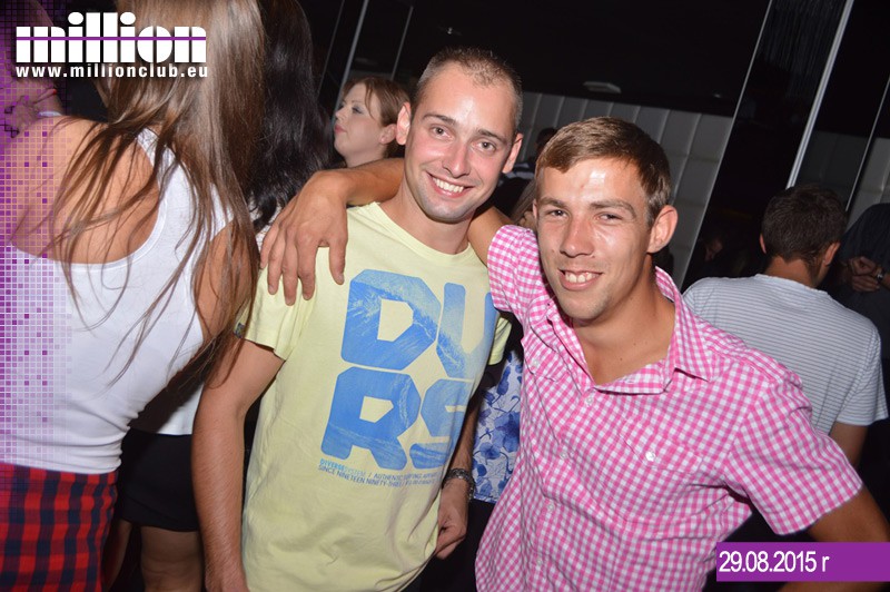 Sobota 29.08 Million Club