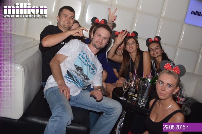 Sobota 29.08 Million Club