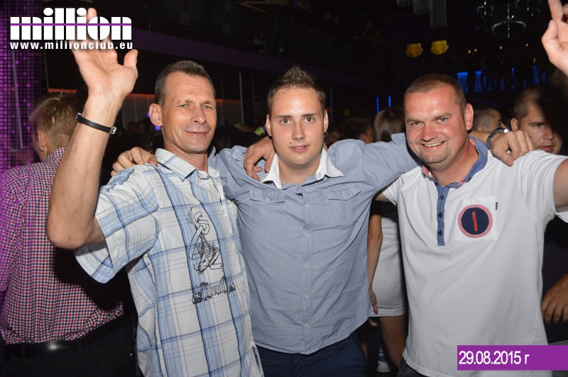 Sobota 29.08 Million Club