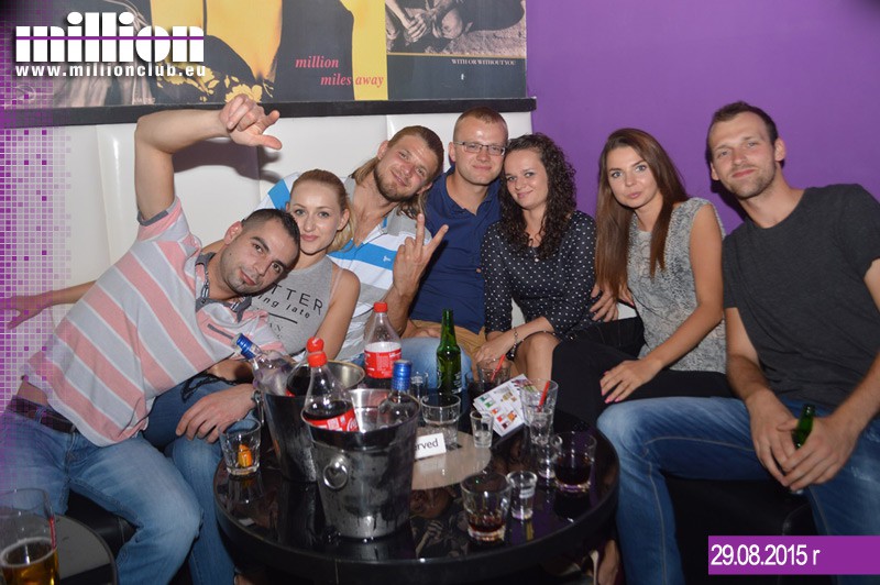 Sobota 29.08 Million Club
