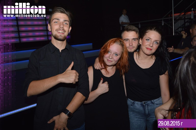 Sobota 29.08 Million Club