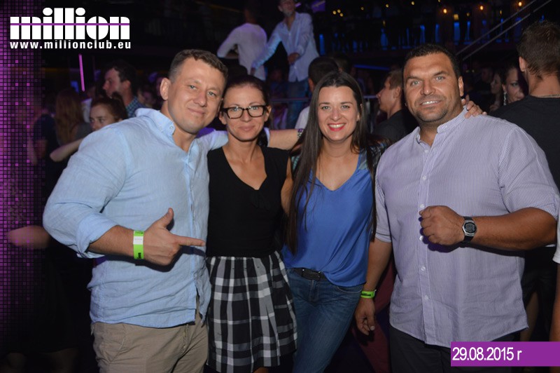 Sobota 29.08 Million Club