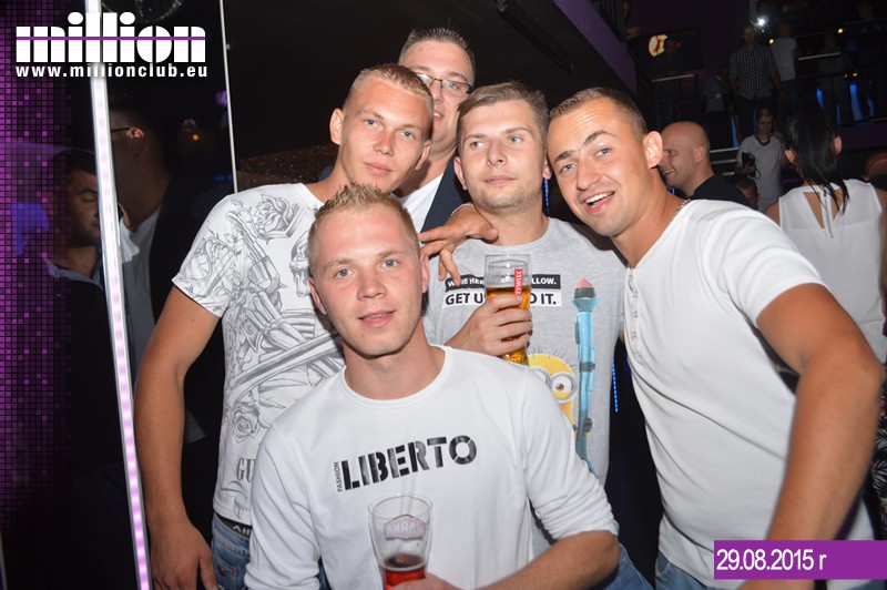 Sobota 29.08 Million Club