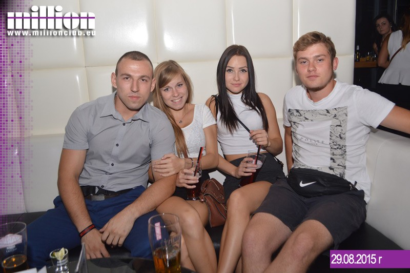 Sobota 29.08 Million Club