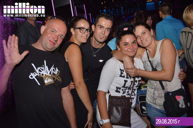 Sobota 29.08 Million Club