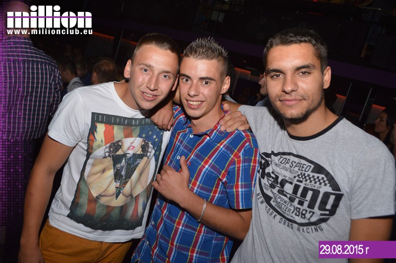 Sobota 29.08 Million Club
