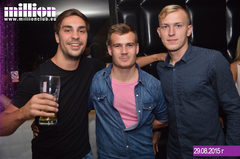 Sobota 29.08 Million Club
