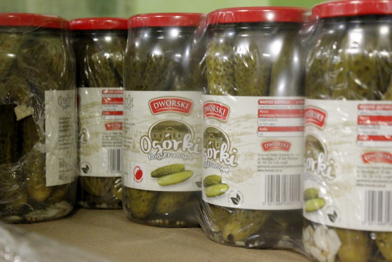 Produkcja ogórków marki Dworski