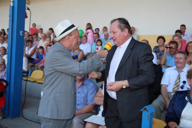 Artur Barciś w Lubaniu