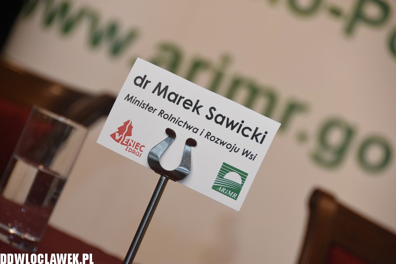 Marek Sawicki w Uzdrowisku Wieniec