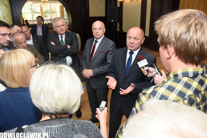 Marek Sawicki w Uzdrowisku Wieniec