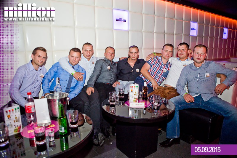 Sobota 05.09 Million Club