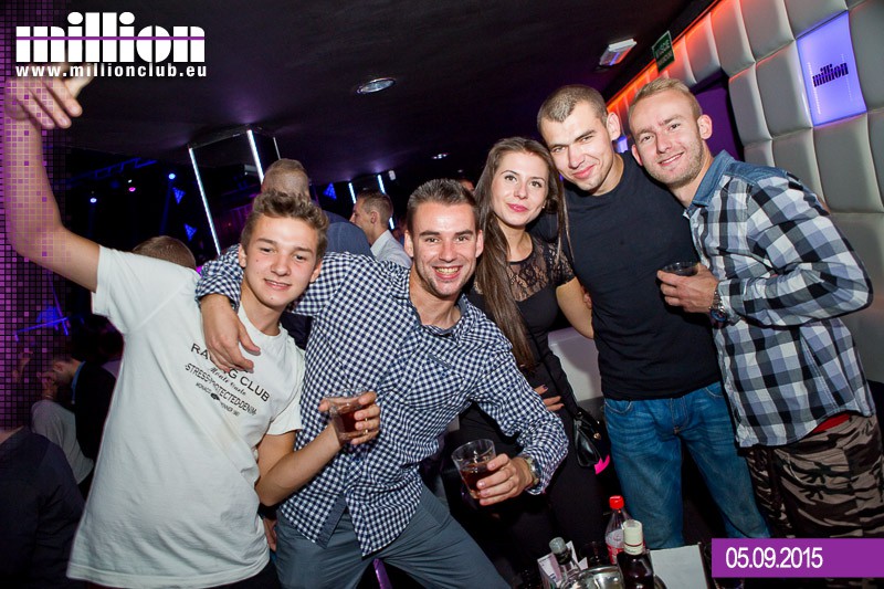 Sobota 05.09 Million Club