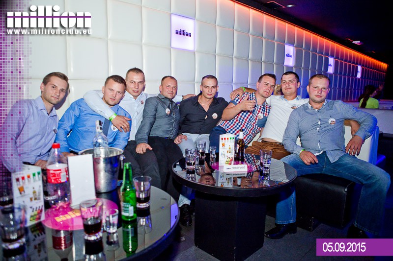 Sobota 05.09 Million Club