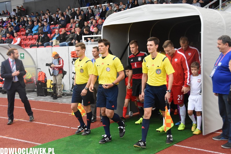 Mecz Polska - Niemcy na stadionie OSiR