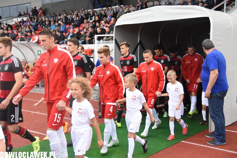 Mecz Polska - Niemcy na stadionie OSiR