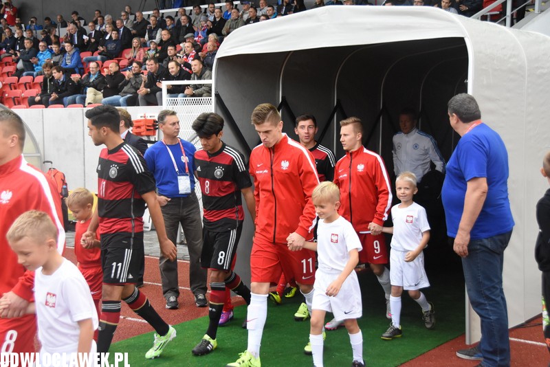 Mecz Polska - Niemcy na stadionie OSiR