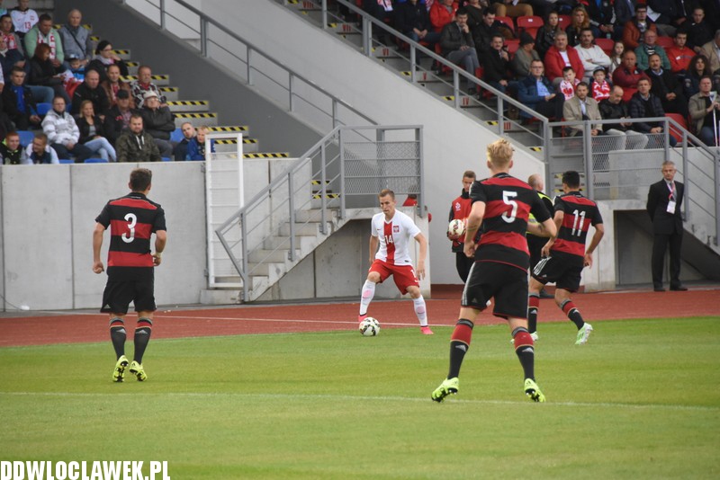 Mecz Polska - Niemcy na stadionie OSiR