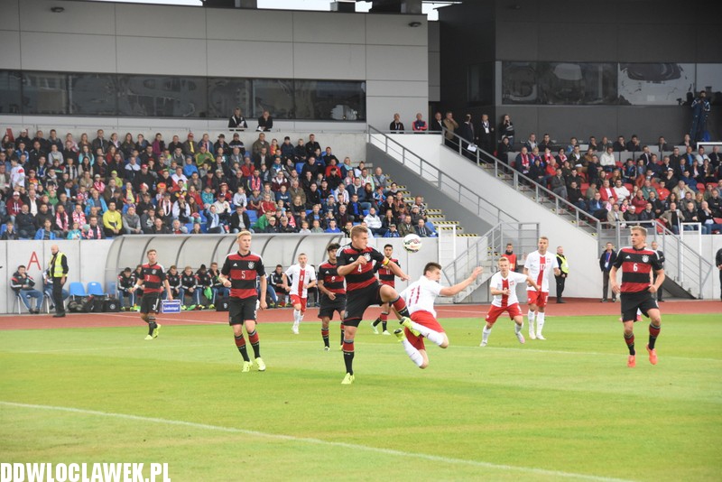 Mecz Polska - Niemcy na stadionie OSiR