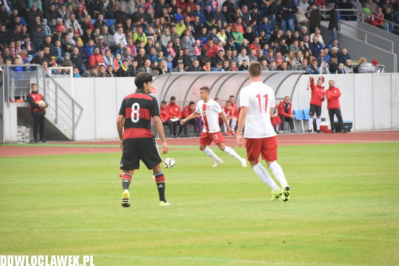 Mecz Polska - Niemcy na stadionie OSiR