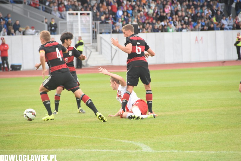 Mecz Polska - Niemcy na stadionie OSiR