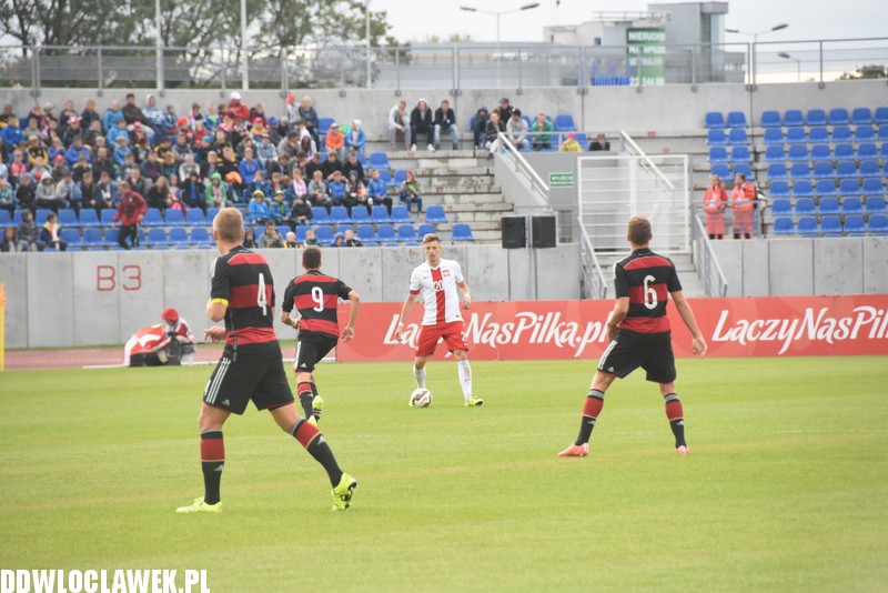 Mecz Polska - Niemcy na stadionie OSiR