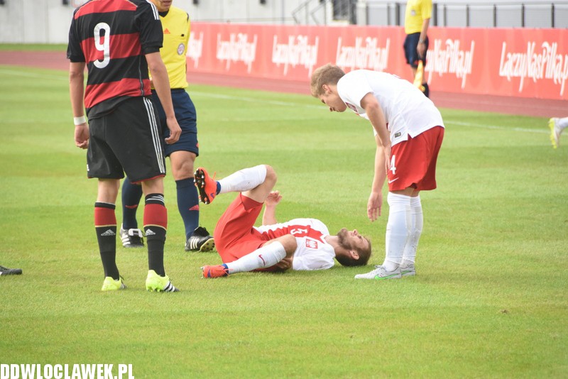 Mecz Polska - Niemcy na stadionie OSiR