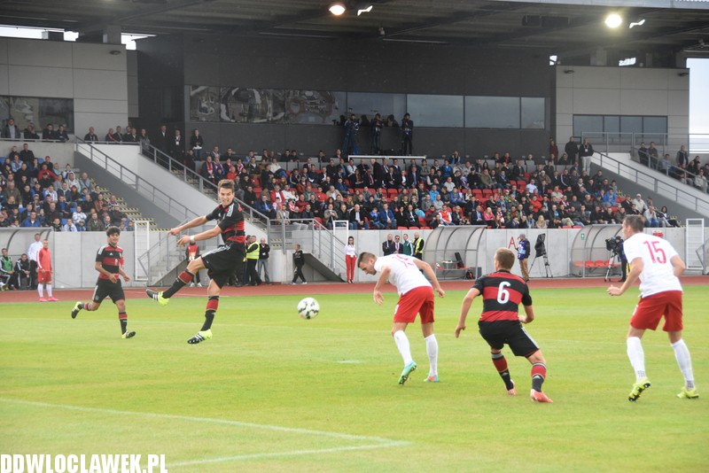 Mecz Polska - Niemcy na stadionie OSiR