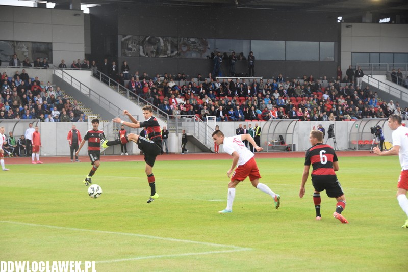 Mecz Polska - Niemcy na stadionie OSiR