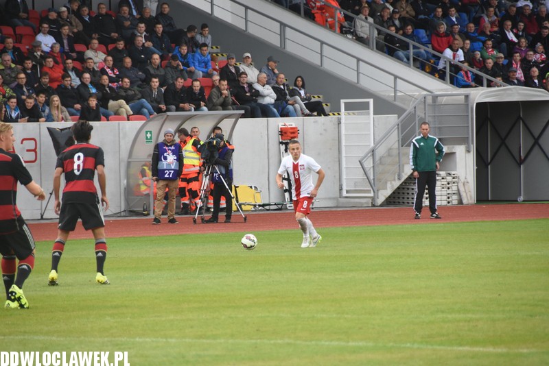 Mecz Polska - Niemcy na stadionie OSiR
