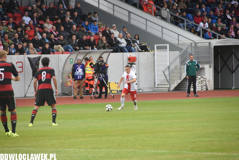 Mecz Polska - Niemcy na stadionie OSiR