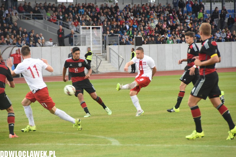 Mecz Polska - Niemcy na stadionie OSiR