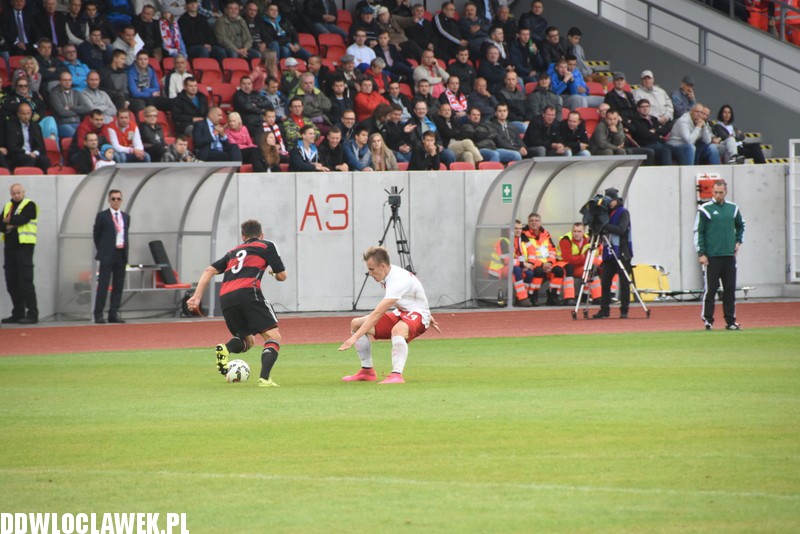 Mecz Polska - Niemcy na stadionie OSiR