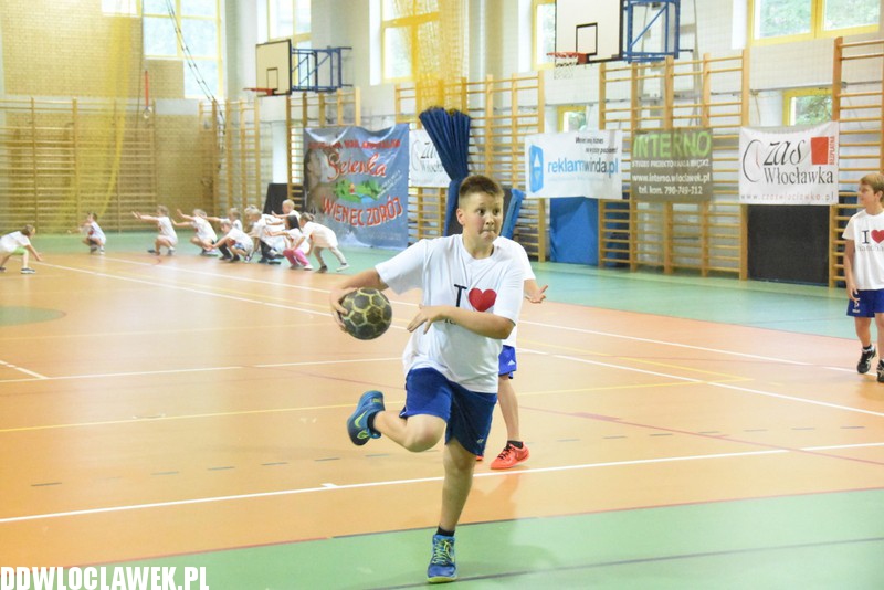 Camp piłki ręcznej w Samochodówce