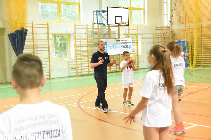 Camp piłki ręcznej w Samochodówce